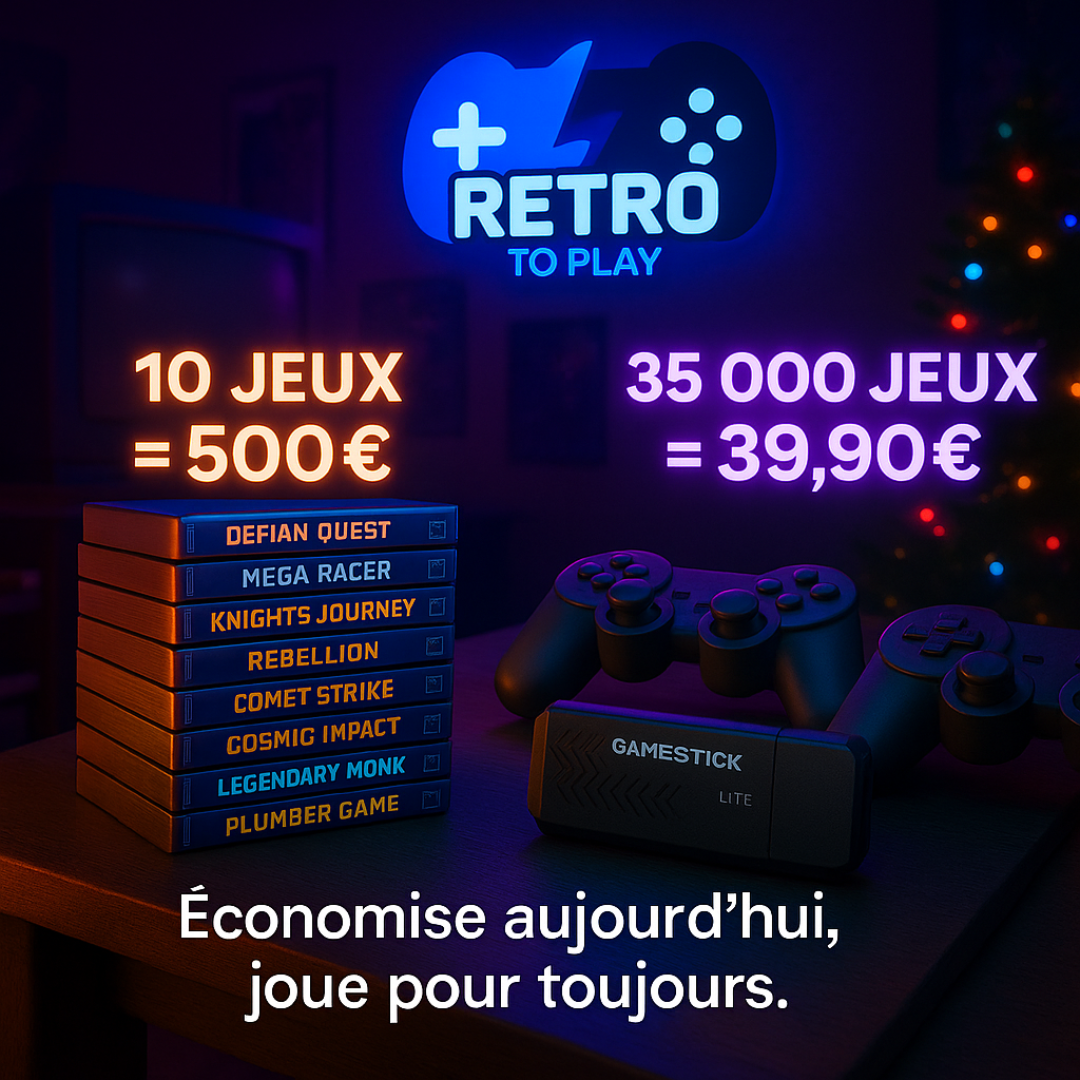 Gamestick +35.000 jeux